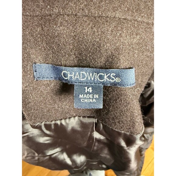 Chadwicks Wool Blend PeaCoat 14 - Picture 6 of 6